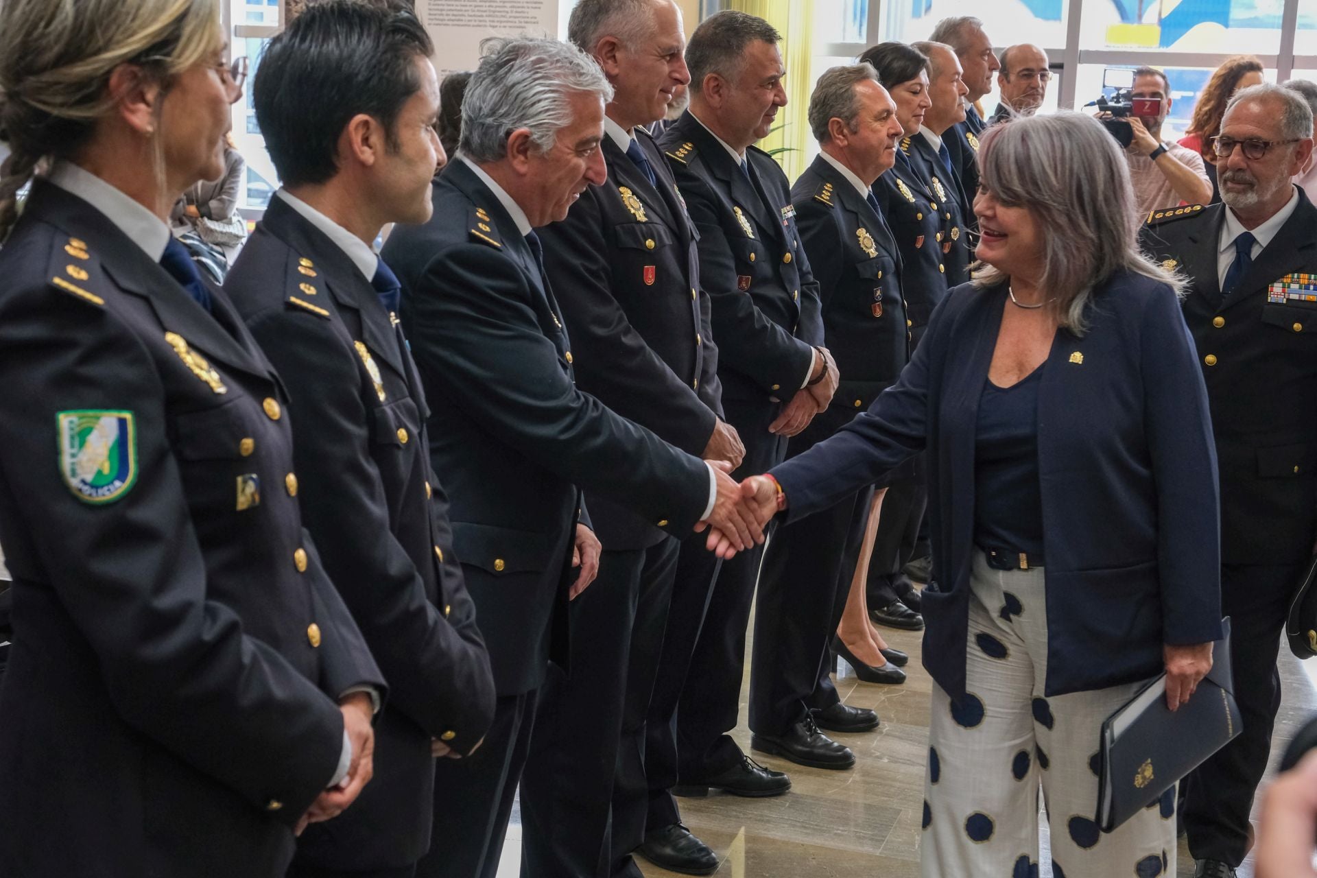 Fotos: acto en conmemoración del Día de las víctimas del terrorismo en la Policía Nacional