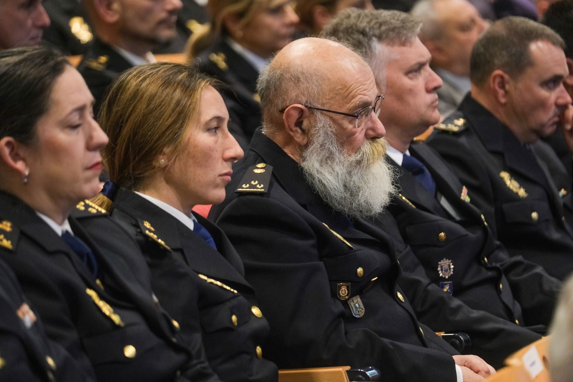 Fotos: acto en conmemoración del Día de las víctimas del terrorismo en la Policía Nacional