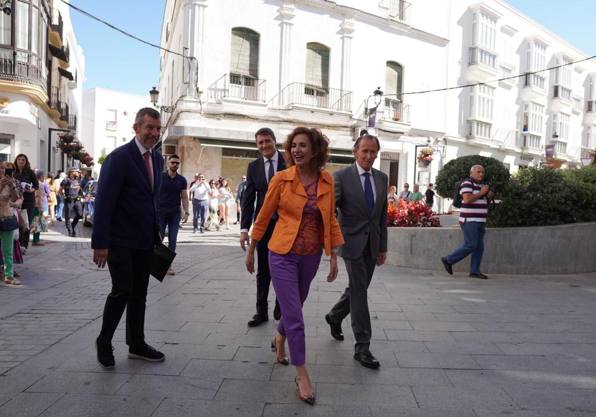 Visita al Ayuntamiento de Chiclana