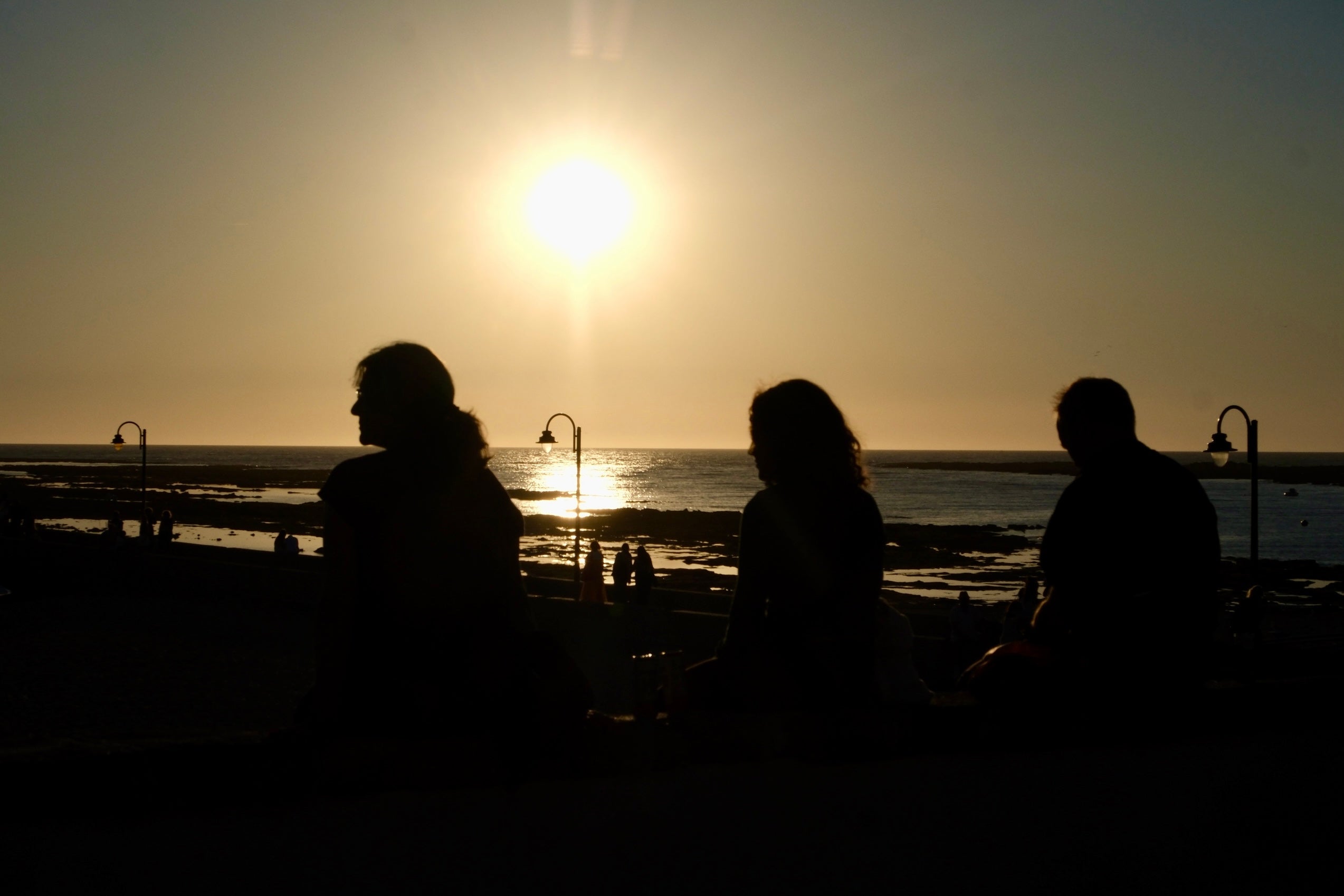 Fotos: Atardecer de La Caleta para darle la bienvenida al verano