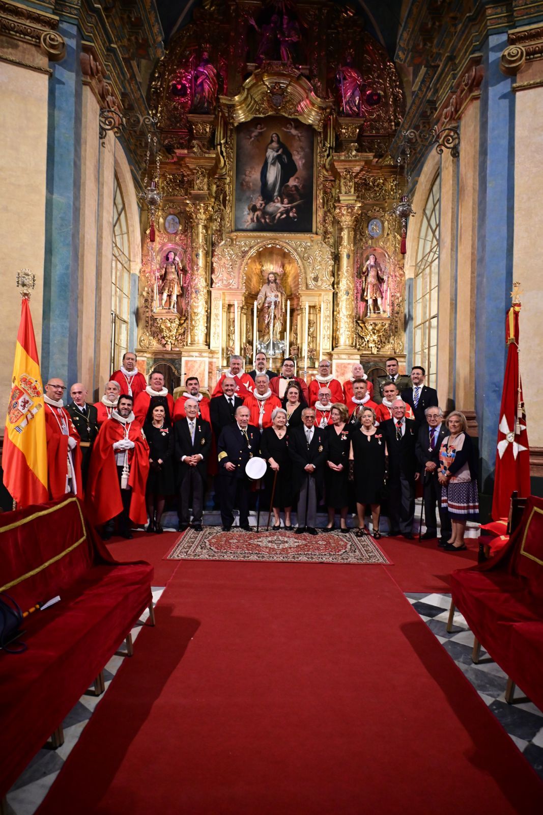 Fotos: Ceremonia de ingresos de nuevos miembros de los Caballeros Hospitalarios