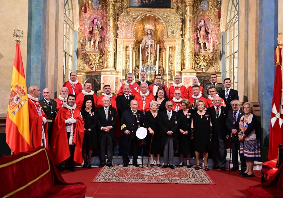 Fotos: Ceremonia de ingresos de nuevos miembros de los Caballeros Hospitalarios