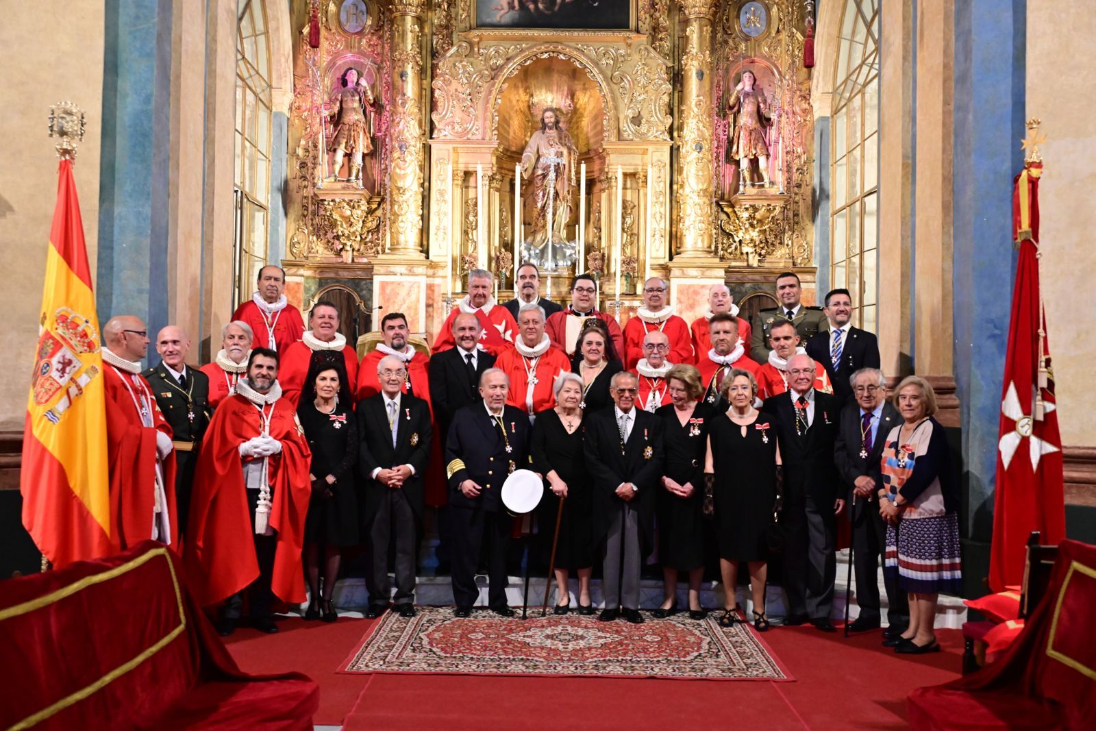 Fotos: Ceremonia de ingresos de nuevos miembros de los Caballeros Hospitalarios