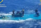 Cuatro colombianos detenidos tras interceptar un 'narcosubmarino' que hundieron frente a las costas de Cádiz