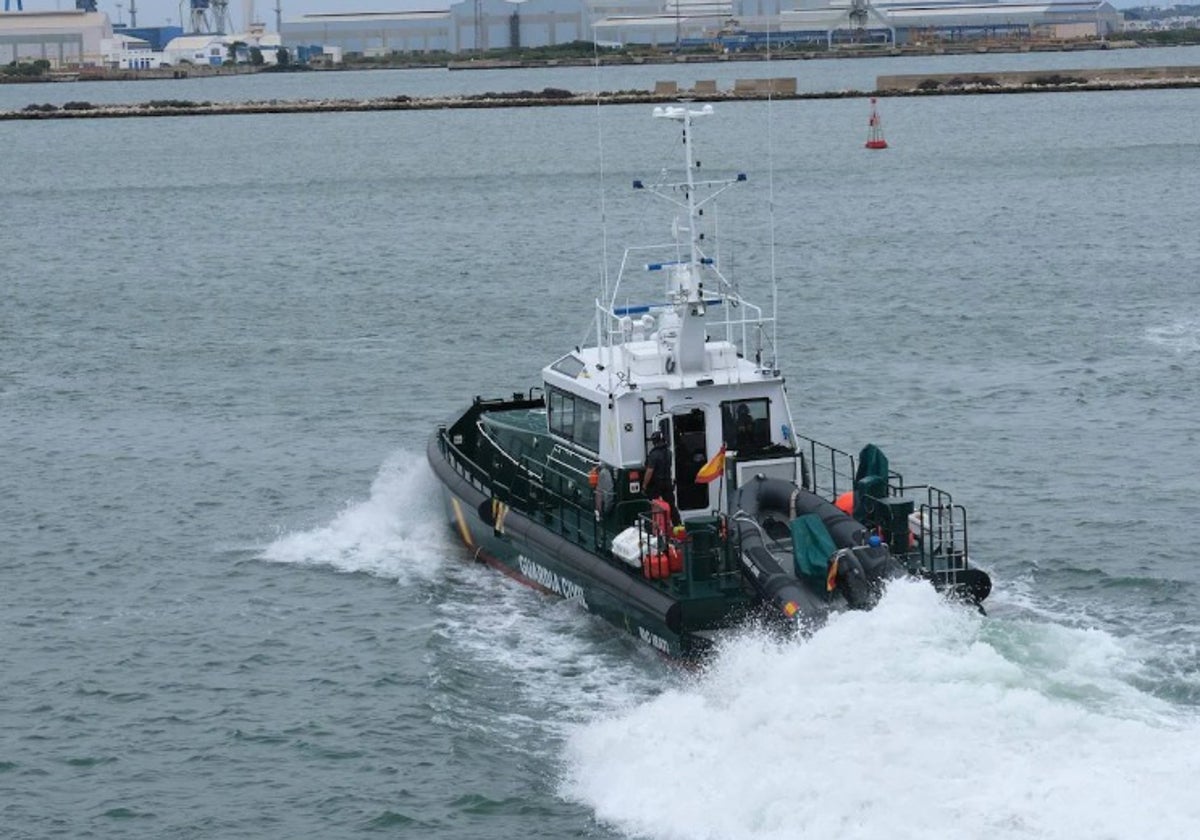 Imagen de archivo de una embarcación de la Guardia Civil