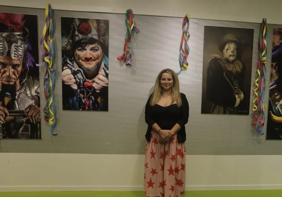 Sara Romero, una de las maquilladoras más conocidas del mundo del Carnaval de Cádiz.