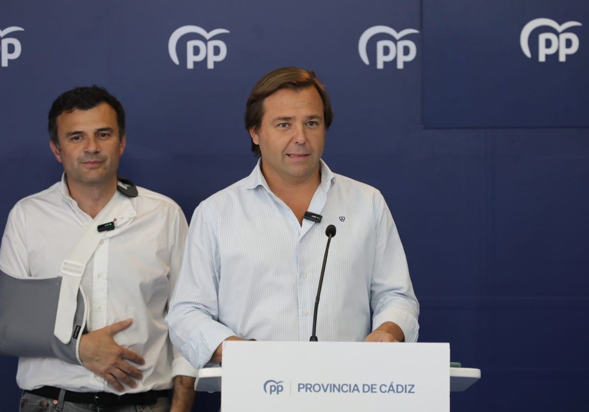 Antonio Repullo junto a Bruno García.