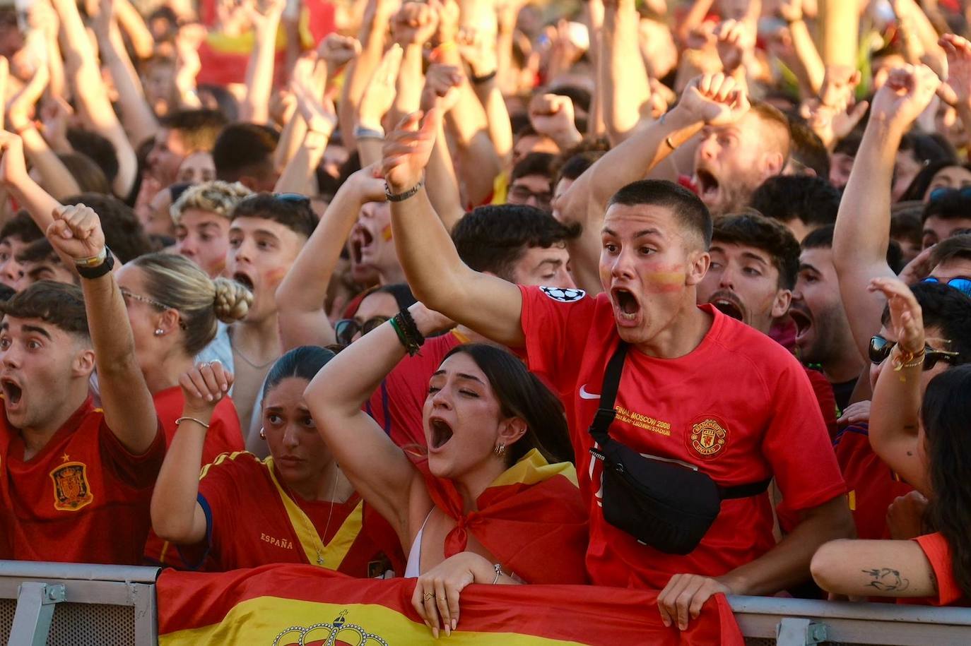 Fotos: Así se ha vivido el España-Francia en Cádiz