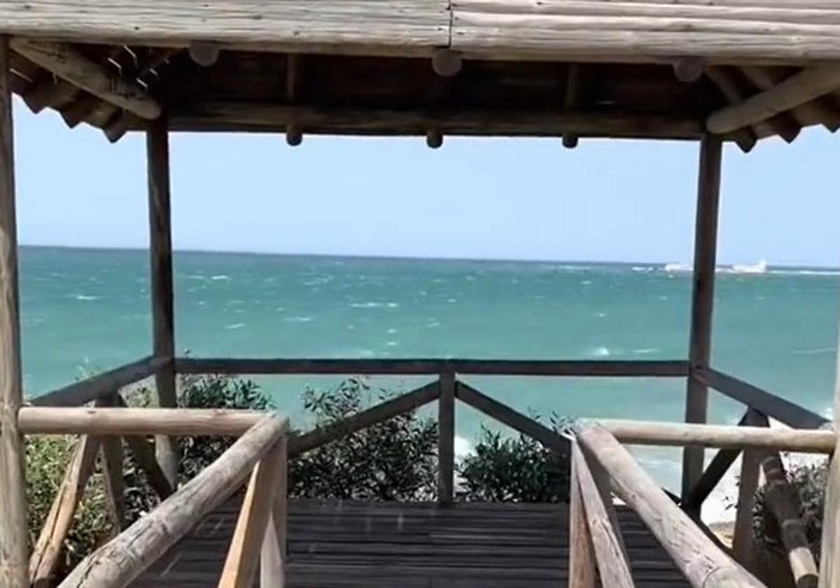 Imagen del Mirador El Anfora, en Chiclana de la Frontera