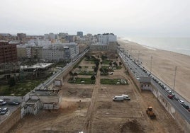 La otra zona verde para residentes de Cádiz