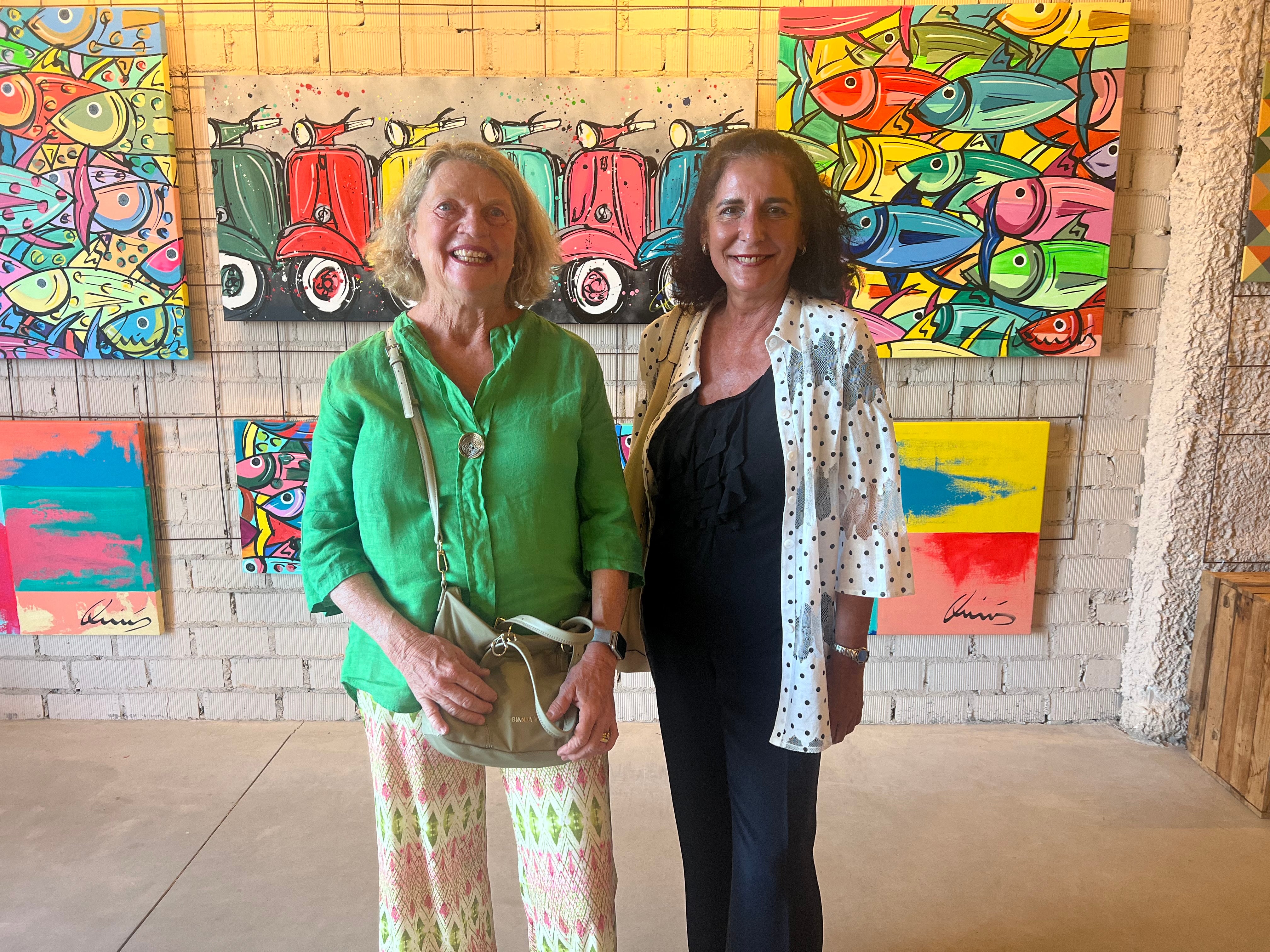 Sonia Ybarra y Maite García.