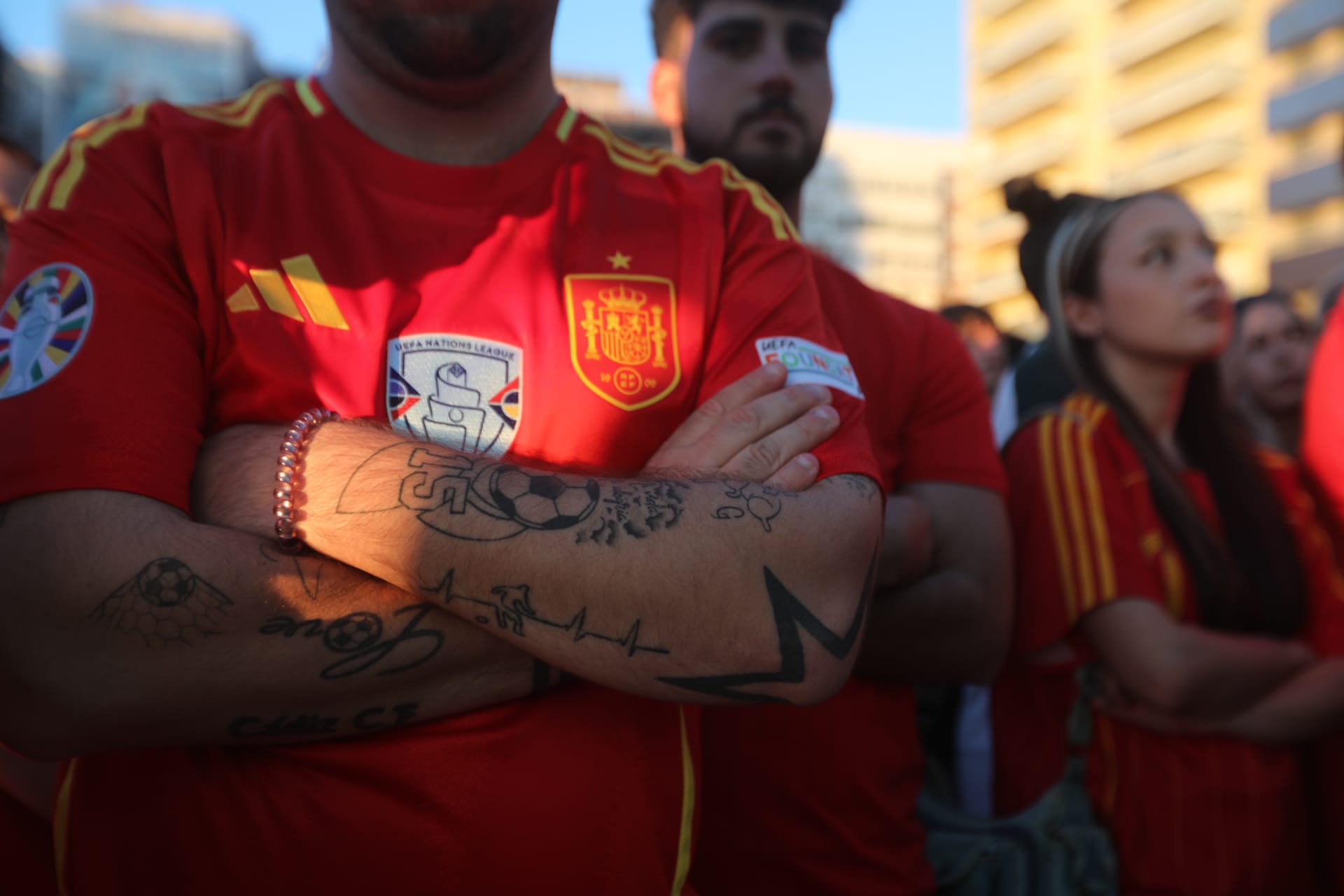 Fotos: Cádiz y La Roja, un solo corazón en la final de la Eurocopa 2024