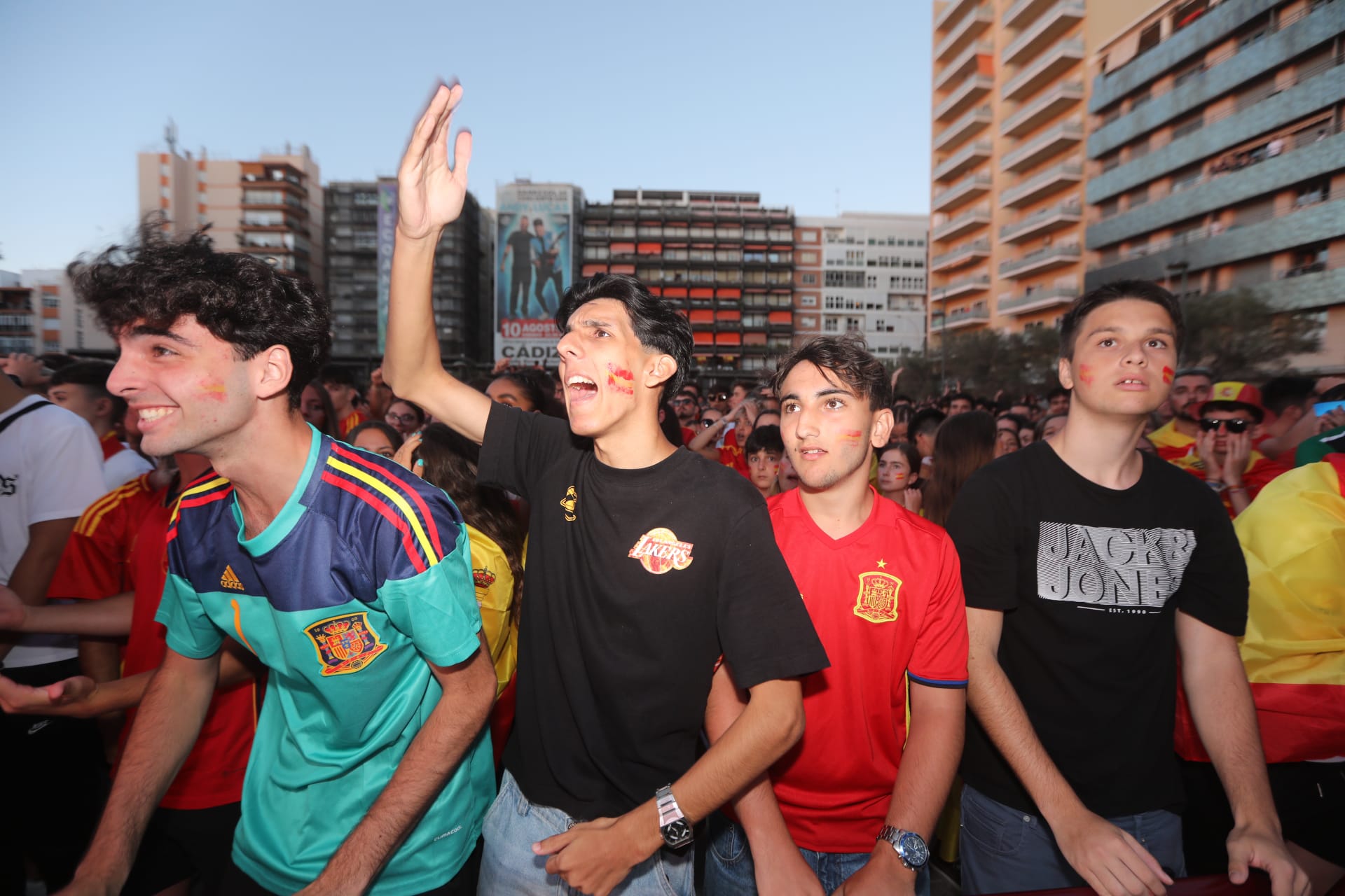 Fotos: Cádiz y La Roja, un solo corazón en la final de la Eurocopa 2024