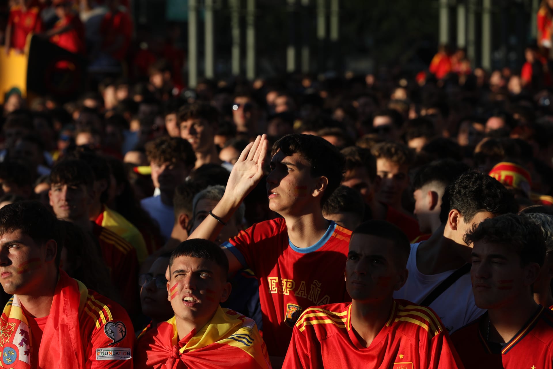 Fotos: Cádiz y La Roja, un solo corazón en la final de la Eurocopa 2024