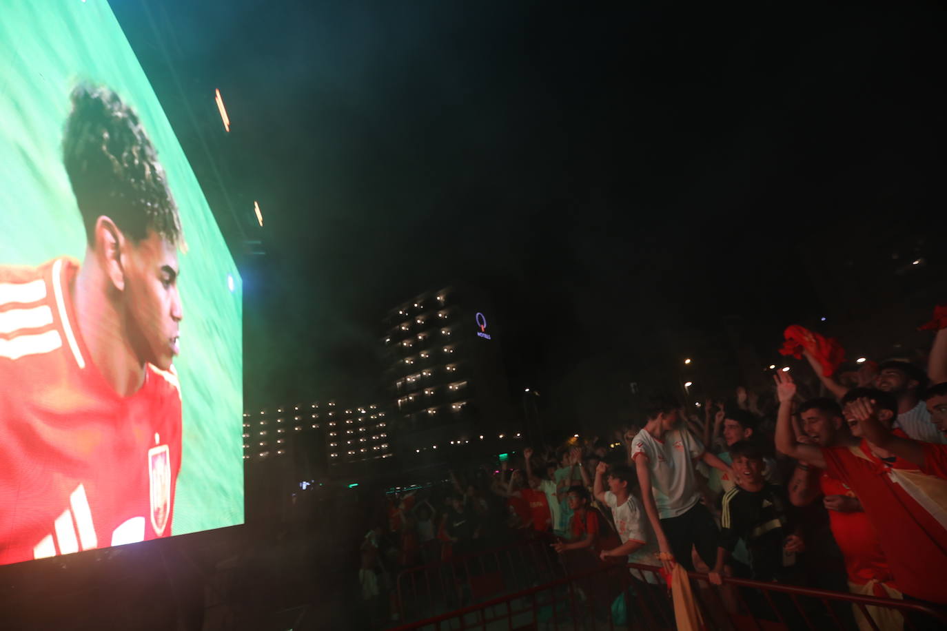 Fotos: Cádiz y La Roja, un solo corazón en la final de la Eurocopa 2024