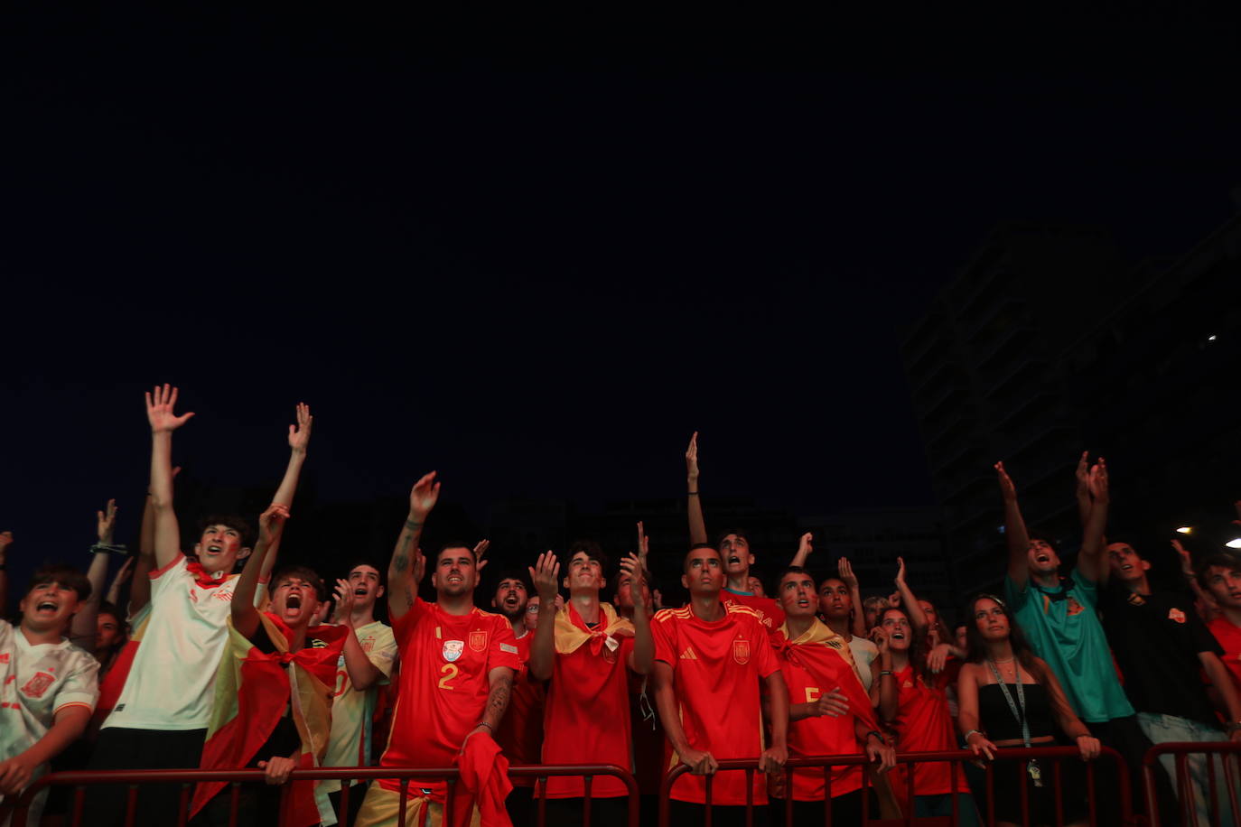 Fotos: Cádiz y La Roja, un solo corazón en la final de la Eurocopa 2024