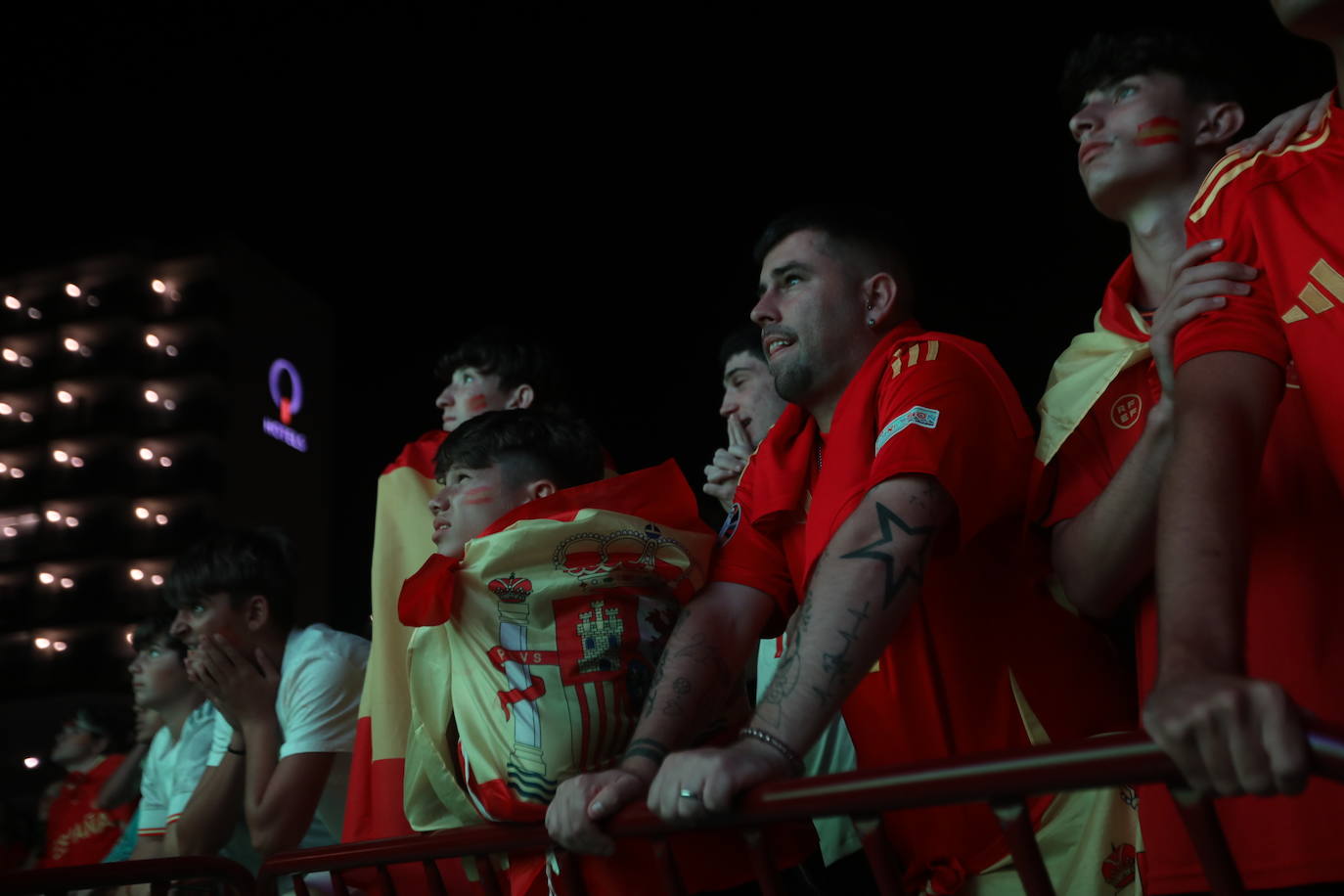Fotos: Cádiz y La Roja, un solo corazón en la final de la Eurocopa 2024