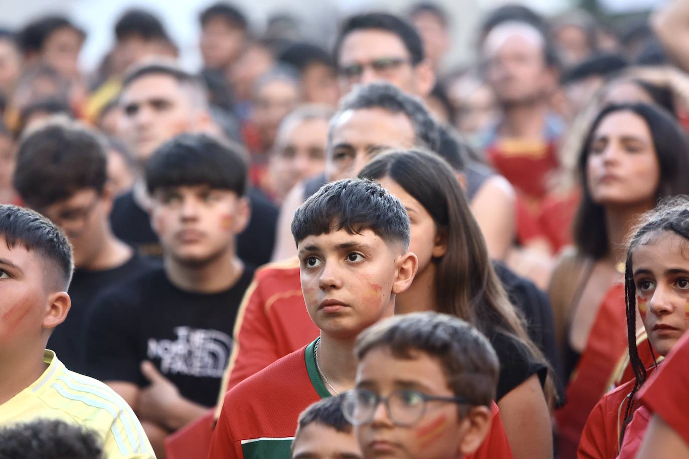 FOTOS: Los aficionados portuense se emocionan con el partido de España en la Eurocopa