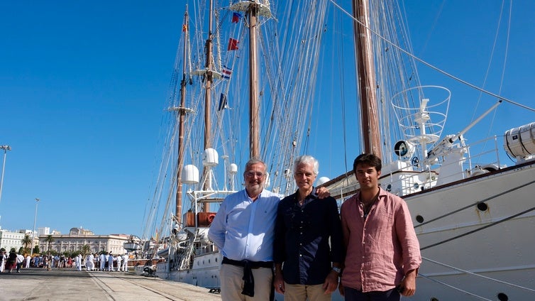 Adolfo Suárez Illana: «Ha sido un sueño navegar en Elcano»