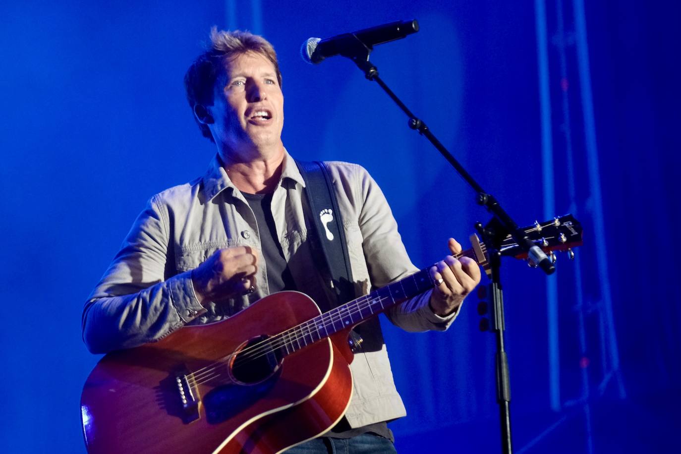 Fotos: James Blunt conquista Sancti Petri