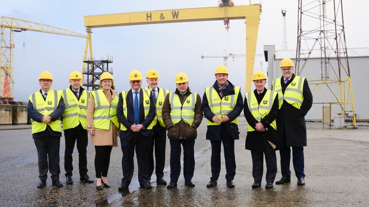 El socio de Navantia que participa en la obra de los barcos ingleses está al borde de la quiebra