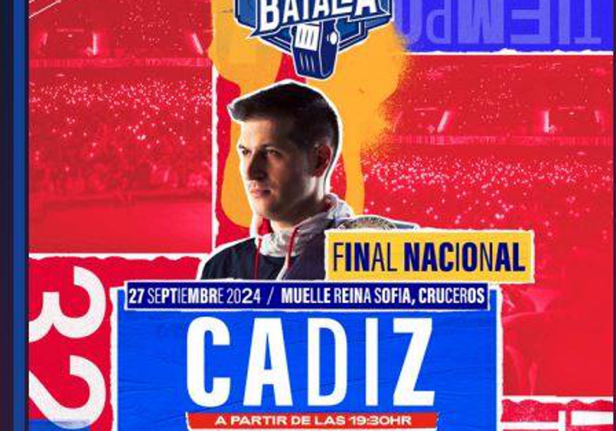 Cádiz acogerá la Final Nacional de Red Bull Batalla el próximo 27 de septiembre