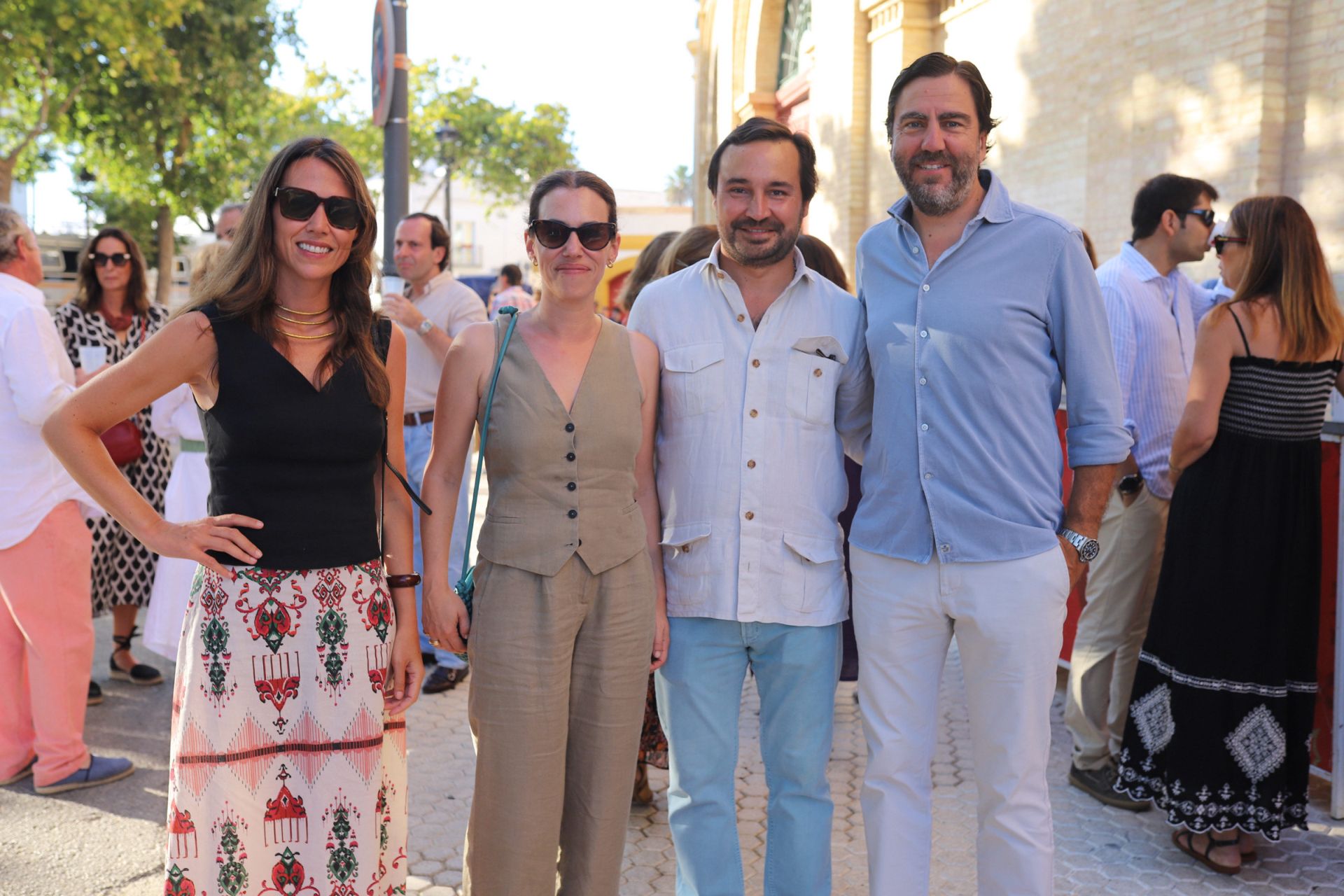 Leti de las Bárcenas, Beatriz Soto, Yago Romero y Felipe Cavero