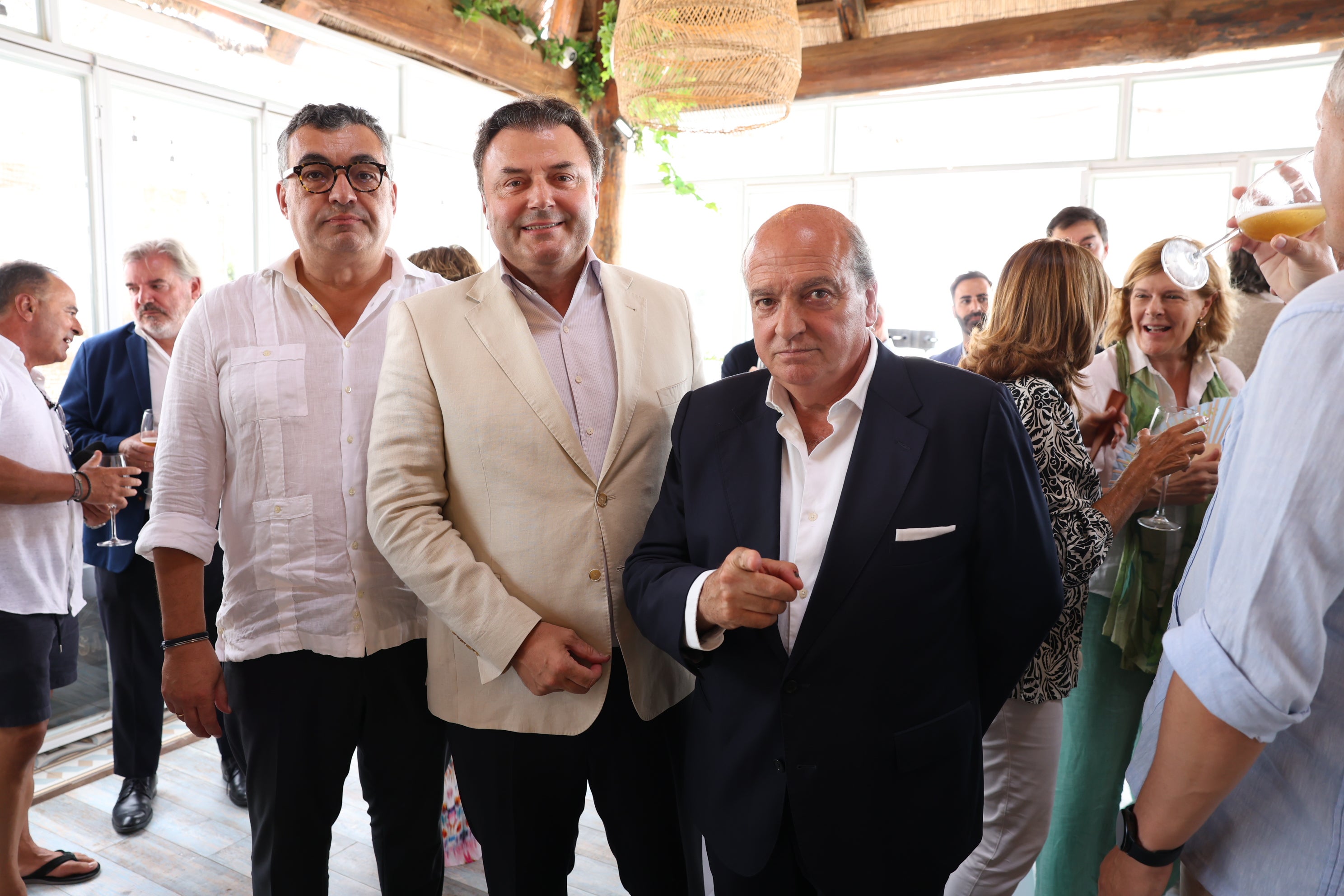 Joaquín Alfonso, Miguel Ángel Jurado y Luis Miguel Martín Rubio