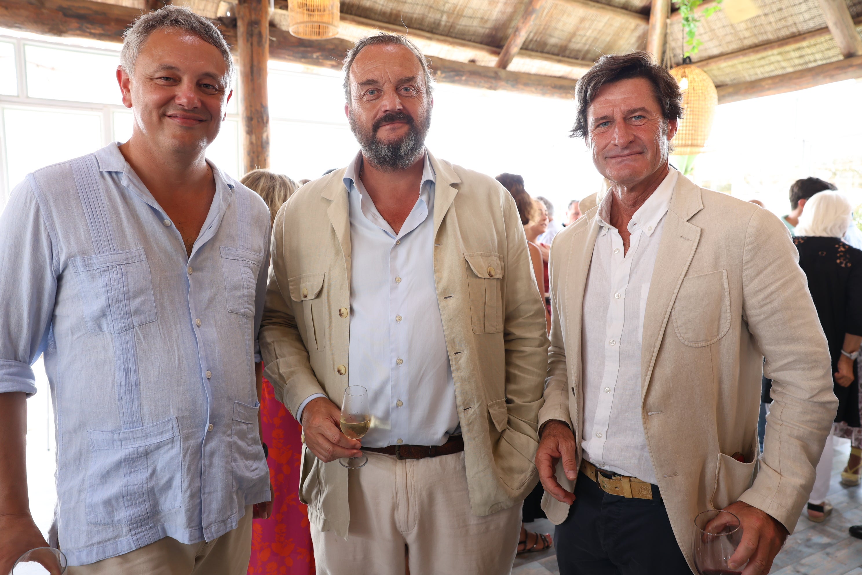 Alberto Garcia Reyes, Bosco Torremocha y Guillermo Silóniz