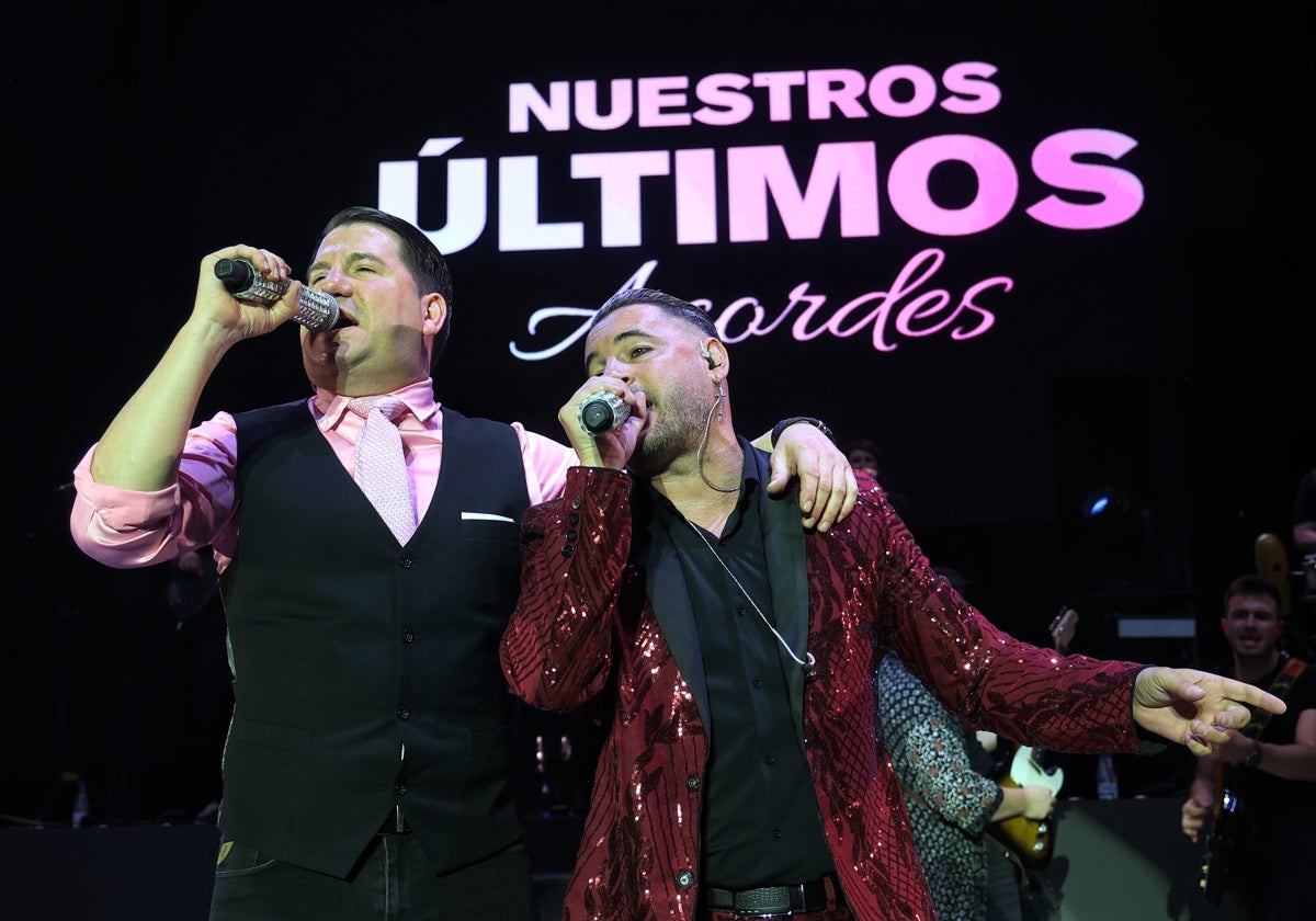 Andy y Lucas en su gira 'Nuestros últimos acordes'