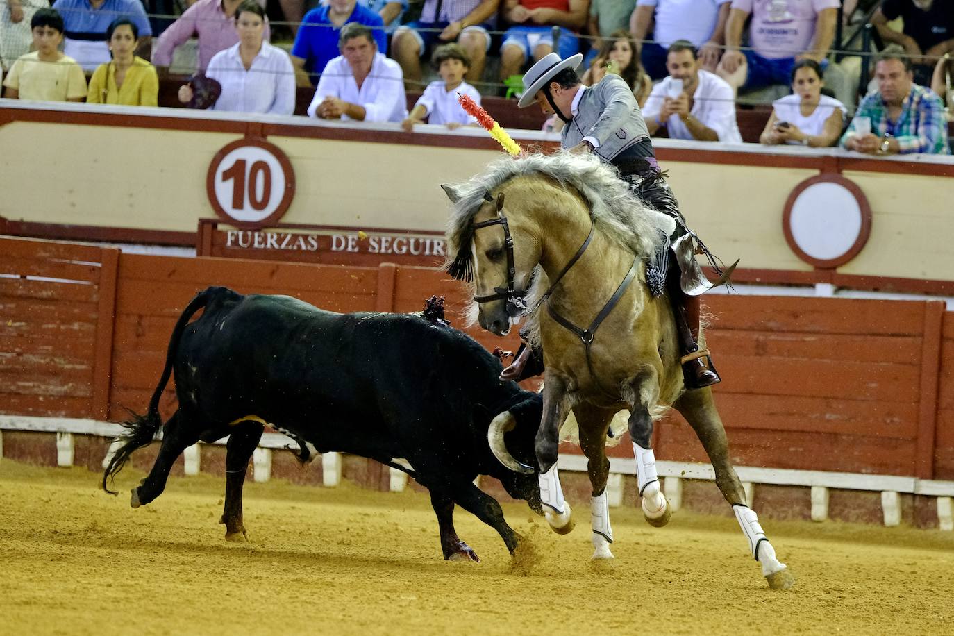 Oreja para Cartagena y Ventura ante un encastado encierro de Guiomar Cortés de Moura en El Puerto