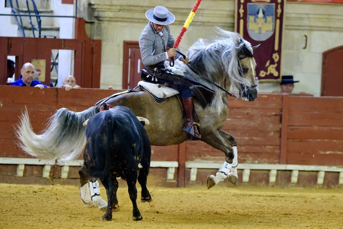 Oreja para Cartagena y Ventura ante un encastado encierro de Guiomar Cortés de Moura en El Puerto