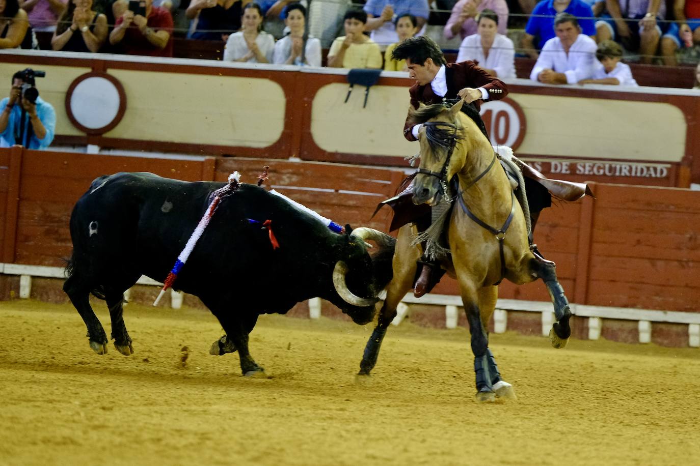 Oreja para Cartagena y Ventura ante un encastado encierro de Guiomar Cortés de Moura en El Puerto