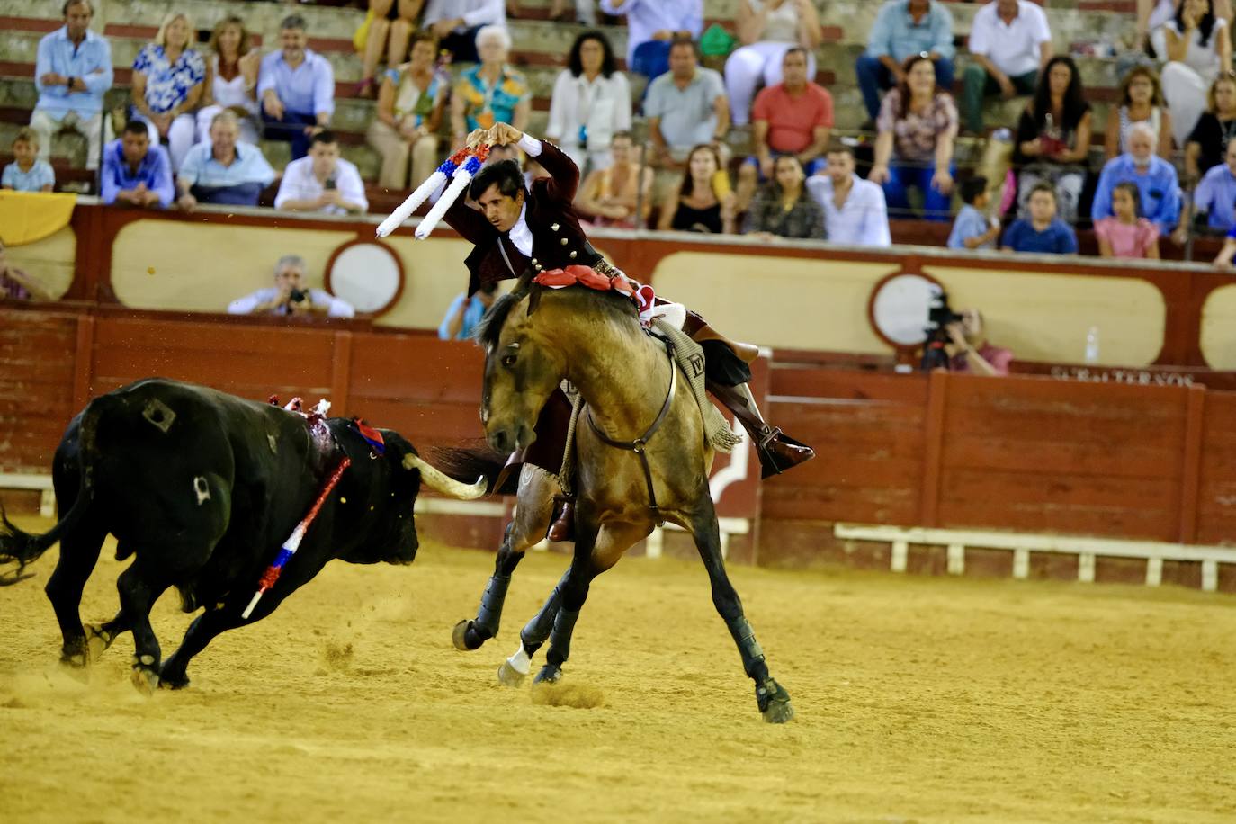 Oreja para Cartagena y Ventura ante un encastado encierro de Guiomar Cortés de Moura en El Puerto