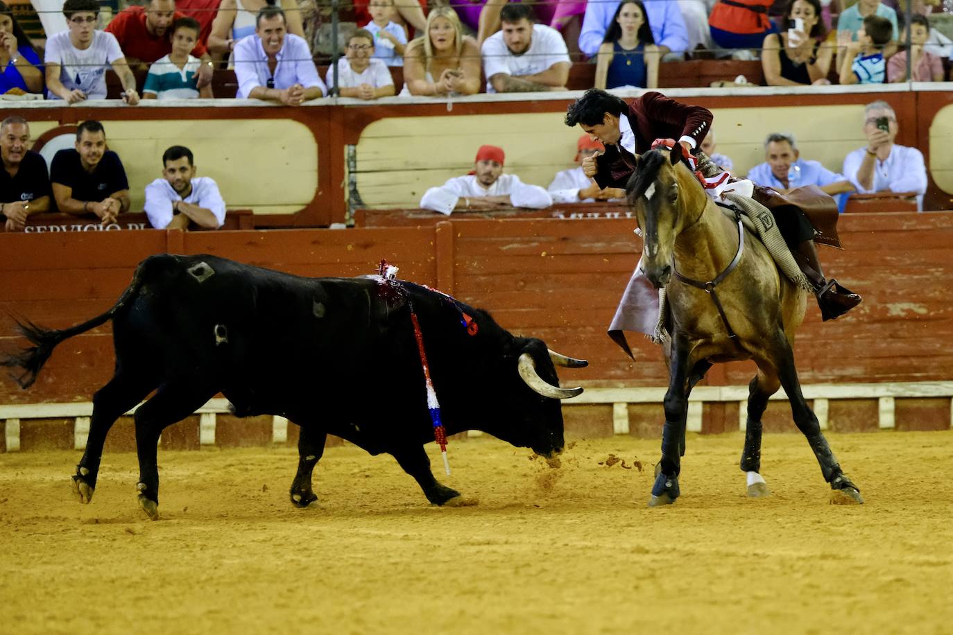 Oreja para Cartagena y Ventura ante un encastado encierro de Guiomar Cortés de Moura en El Puerto