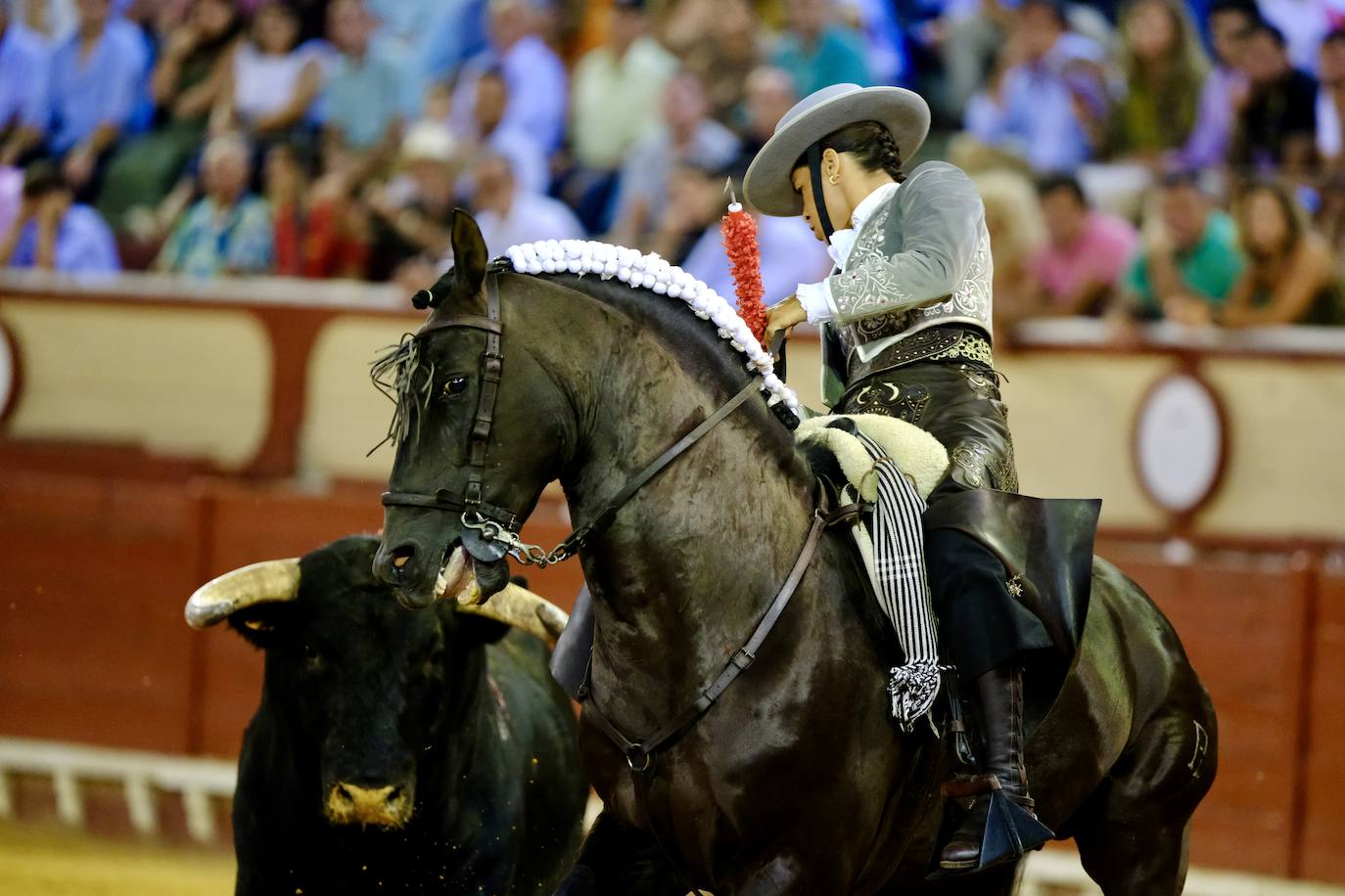 Oreja para Cartagena y Ventura ante un encastado encierro de Guiomar Cortés de Moura en El Puerto