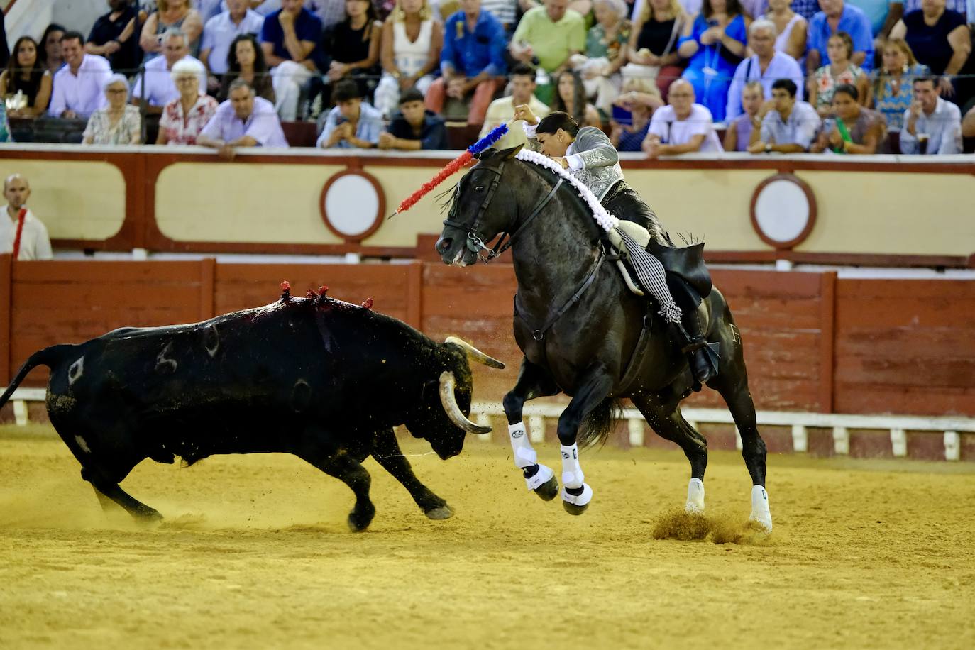 Oreja para Cartagena y Ventura ante un encastado encierro de Guiomar Cortés de Moura en El Puerto