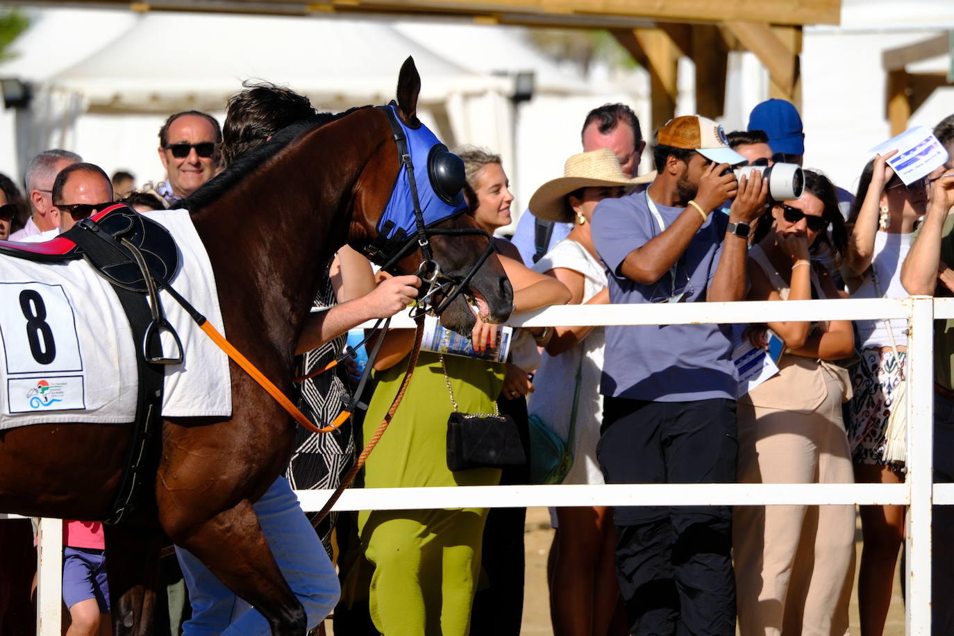 Fotos: Brillante doblete de Jaime Gelabert en las carreras de caballos de Sanlúcar