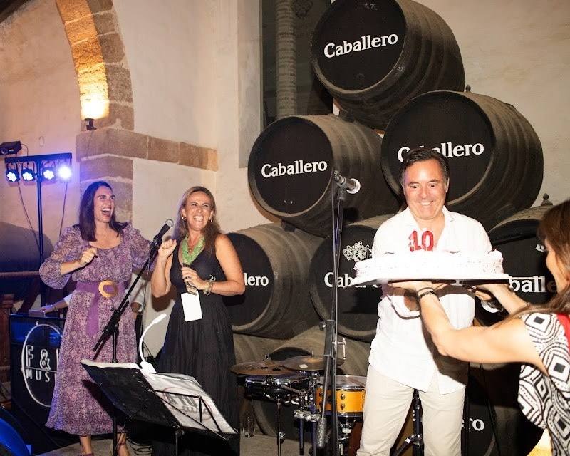 Oliva Andrada, Cristina Martínez Caballero y Ricardo Araque.