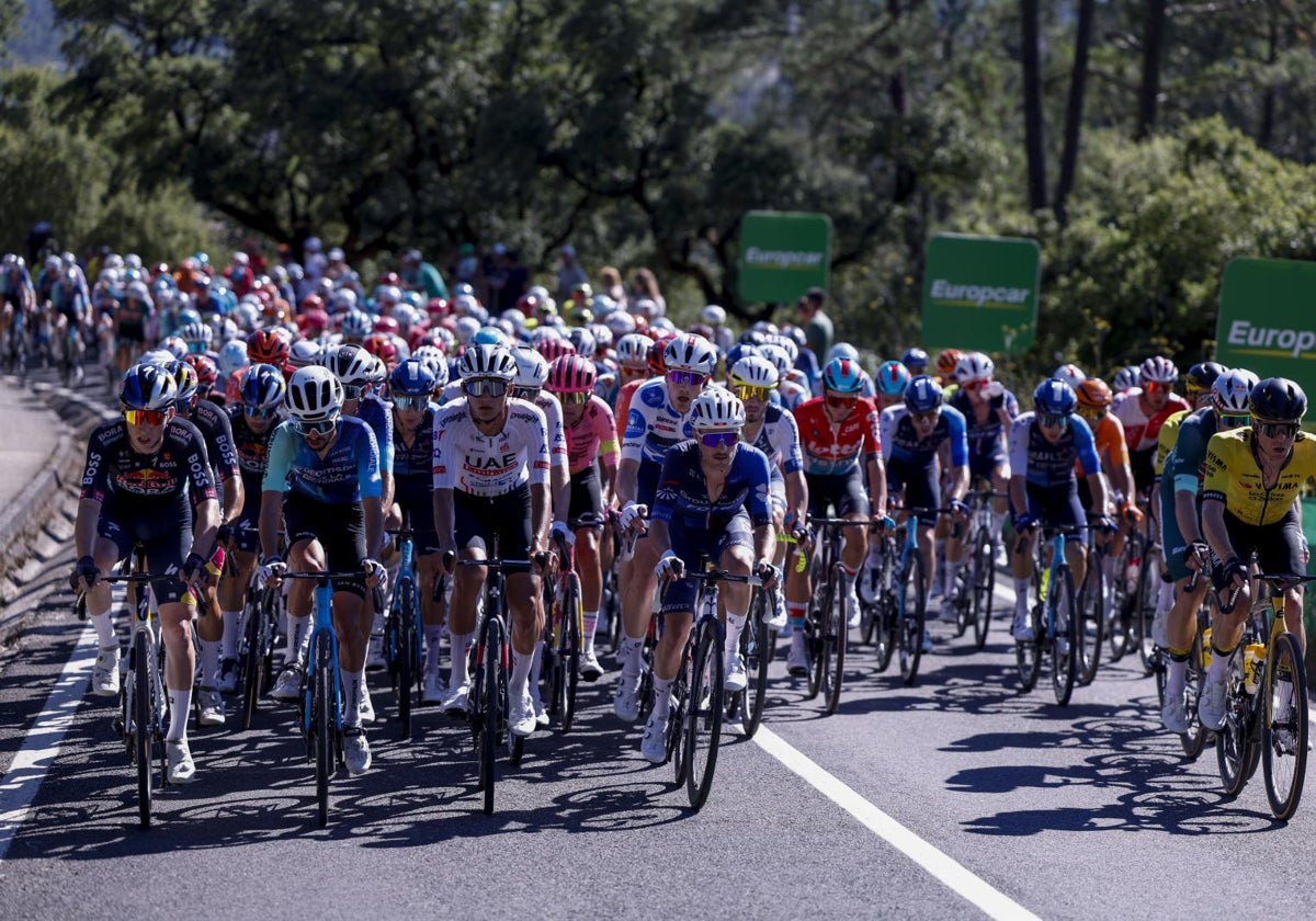 Pelotón de La Vuelta Ciclista a España