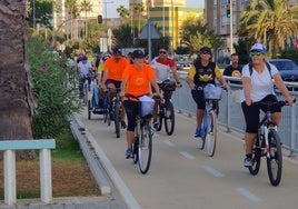 Unas 400 personas pedalearán en la cuarta marcha en bicicleta por Cádiz del 22 de septiembre