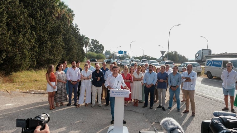 Representantes del Partido Popular de Cádiz