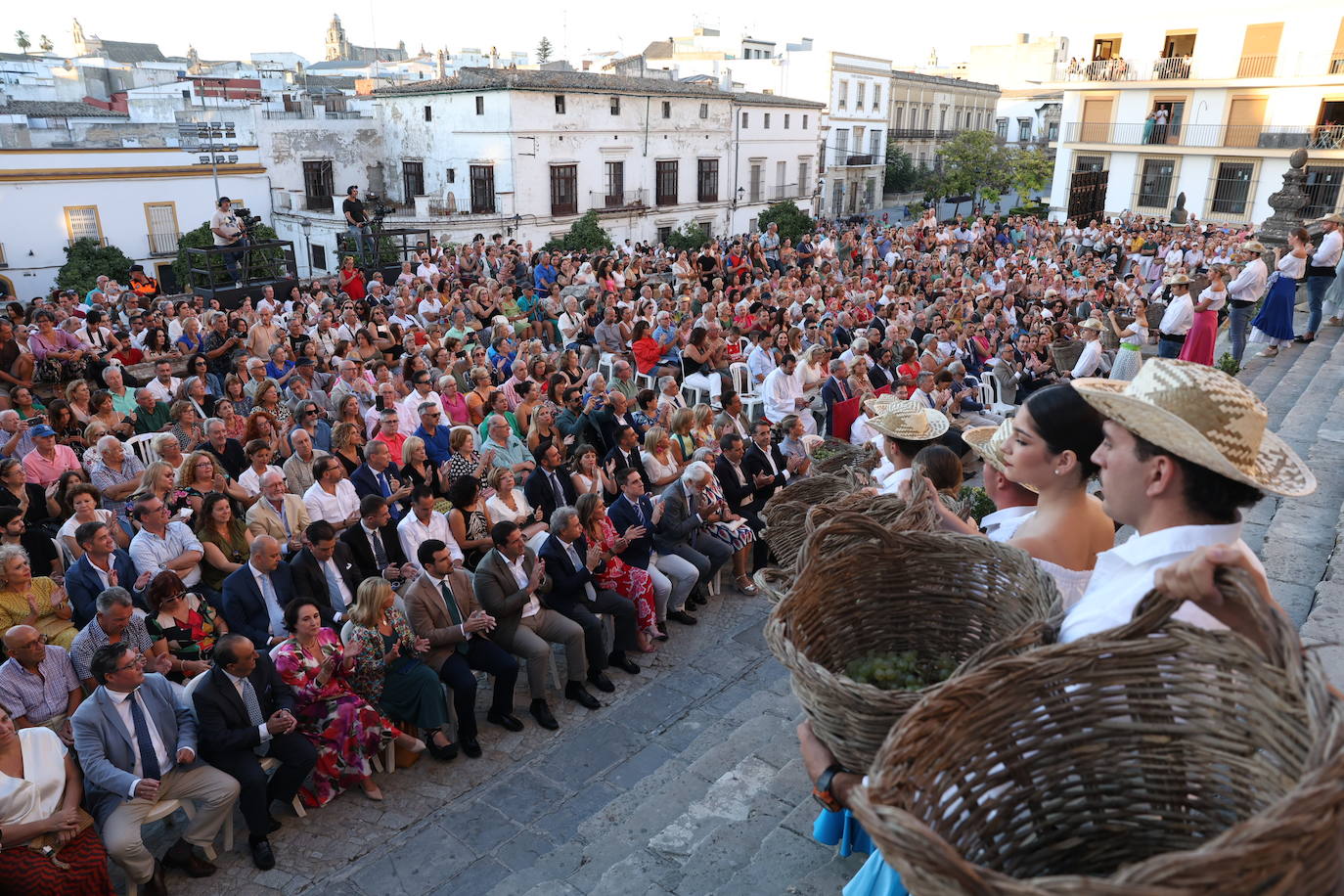 Fotos: Así ha sido la ceremonia de la Pisa de la Uva en el Reducto de la Catedral de Jerez