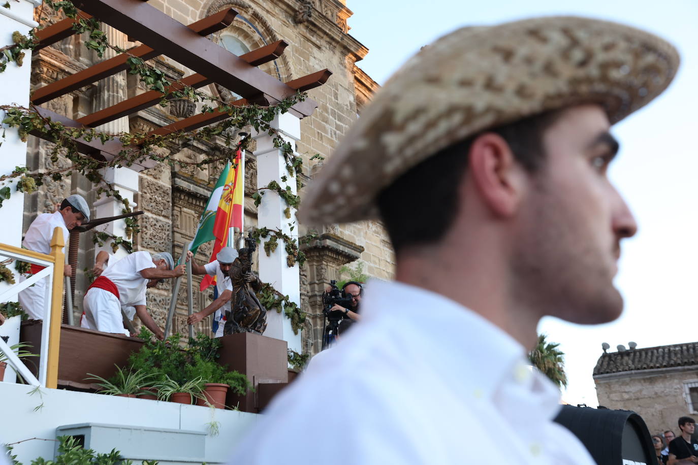 Fotos: Así ha sido la ceremonia de la Pisa de la Uva en el Reducto de la Catedral de Jerez