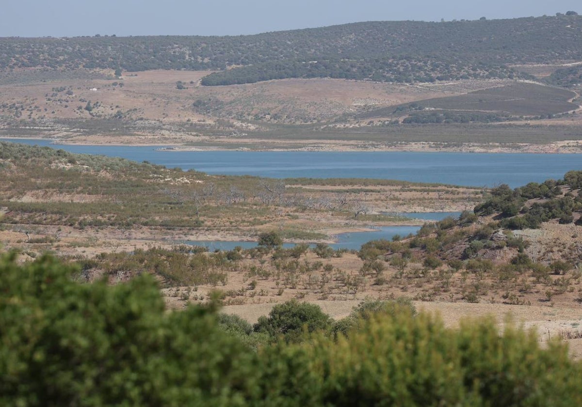 Estado actual del embalse de Guadalcacín