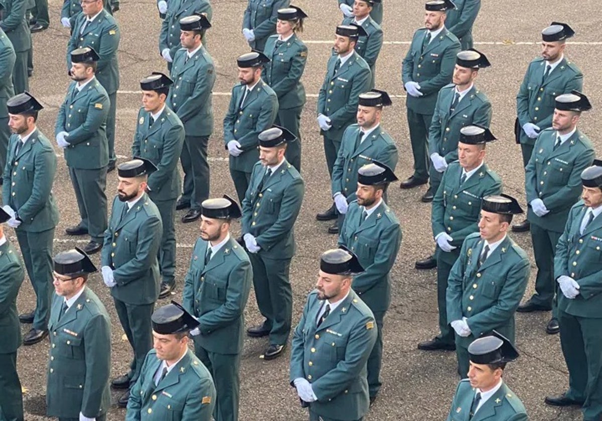 Más de 90 guardias civiles alumnos se incorporarán a Cádiz a partir de octubre