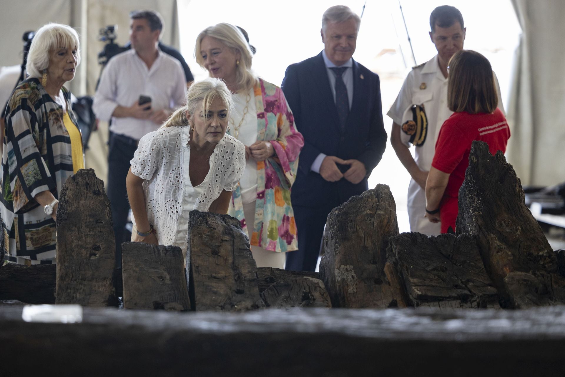 Fotos: así se ve parte del galeón del siglo XVII hundido en aguas de Cádiz