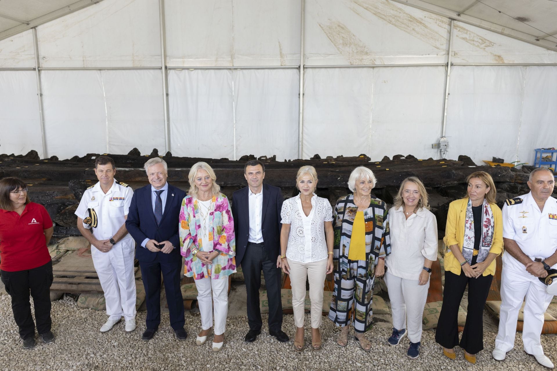 Fotos: así se ve parte del galeón del siglo XVII hundido en aguas de Cádiz