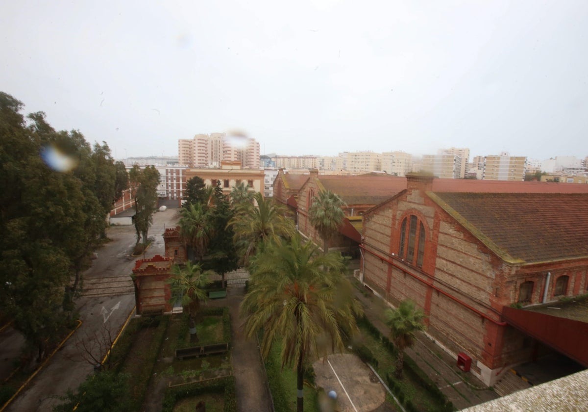 Depósito de tabacalera donde se construirá la Ciudad de la Justicia, en una imagen de archivo.