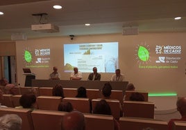 Las evidencias en torno a cambio climático y la salud, a debate en el Colegio de Médicos